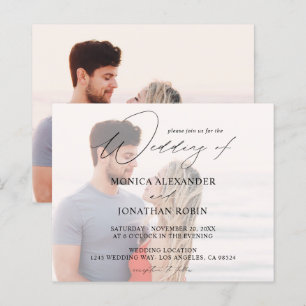 Budget Photo Modern Horizontal 4 Wedding