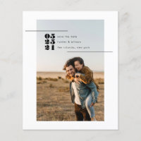 Budget Photo Save the Date