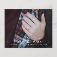 Budget Photo Save the Date
