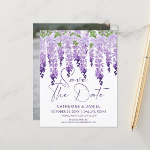 Budget Photo Save The Date Wisteria Wedding