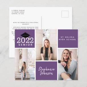 BUDGET Photo Senior Graduation Postcard