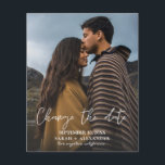 Budget Photo Vertical Change the Date Flyer<br><div class="desc">******* MATTE PAPER IS THIN. UPGRADE FOR A THICKER PAPER. NO ENVELOPES INCLUDED. FOR CARD STOCK, THICKER CARDS, CHECK OUT THE LINK BELOW. CARD STOCK, THICKER CARDS HAVE AN OPTION FOR ENVELOPES OR INCLUDES THEM******** No envelopes, flyer version. Save money on announcements with this flyer invitation. Change the plans for...</div>