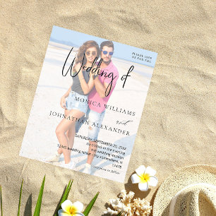 Budget Photo VS Black & W Modern Wedding 3 Flyer