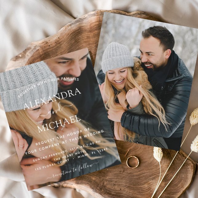 Budget Photo Wedding Invitations Flyer (Creator Uploaded)