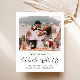 Budget Photo Wedding Reception Save The Date