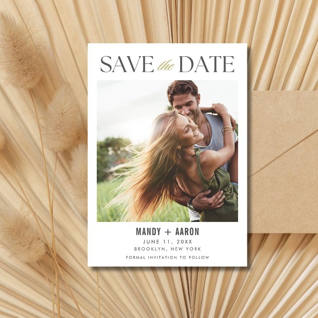 Budget Photo Wedding Save the Date (Budget Photo Wedding Save the Date)