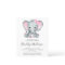 BUDGET Pink Elephant Baby Shower Invitation