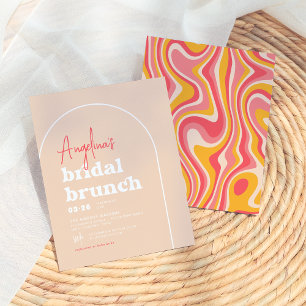 Budget Pink Hippie Boho Arch Brunch Bridal Shower