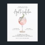 Budget Pink Wine Aged to Perfection 40th Birthday Flyer<br><div class="desc">Can be customised to suit your needs.

// Looking for matching or complementary items? Other stationery from the set available in the ‘collections’ section of my store.

THIS IS A BUDGET OPTION - PREMIUM OPTION ALSO AVAILABLE</div>