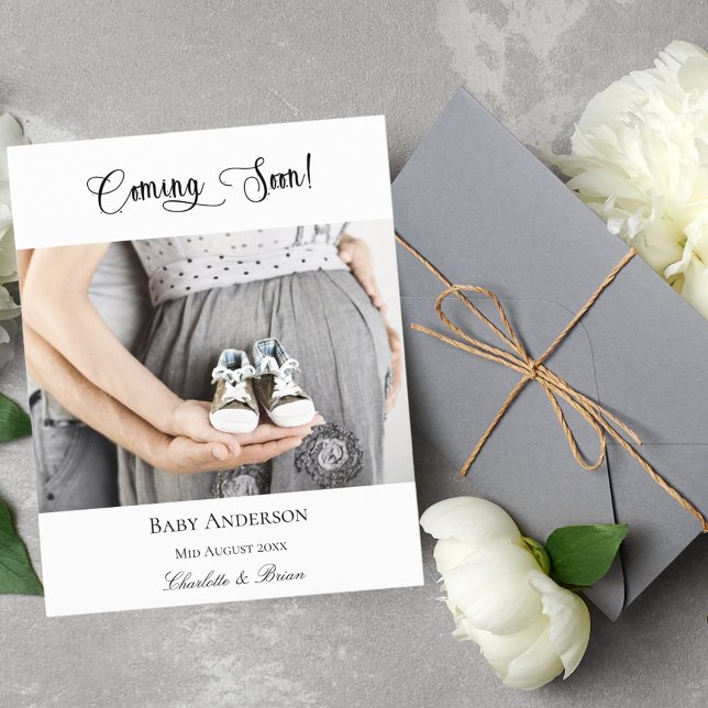 Budget pregnancy coming soon photo announcement (Creator Uploaded)