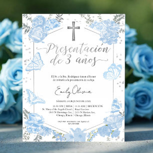 Budget Presentación 3 años Spanish Invitation