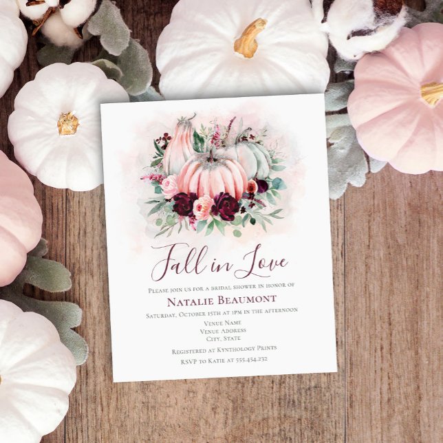 Budget Pumpkin Fall In Love Bridal Shower (Creator Uploaded)