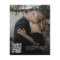 Budget QR CODE black photo wedding invitation