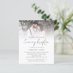 Budget QR Code Photo Evening Reception Wedding