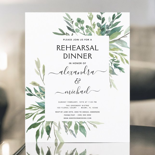 Budget Rehearsal Dinner Foliage Greenery (Creator Uploaded)