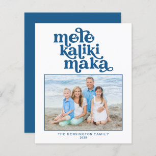 Budget Retro Mele Kalikimaka Christmas Photo