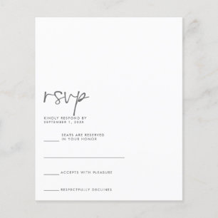 BUDGET RSVP Card