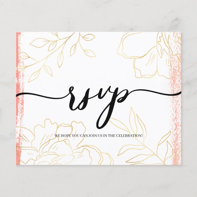 BUDGET/ RSVP Card-Flier. Flyer (Front)