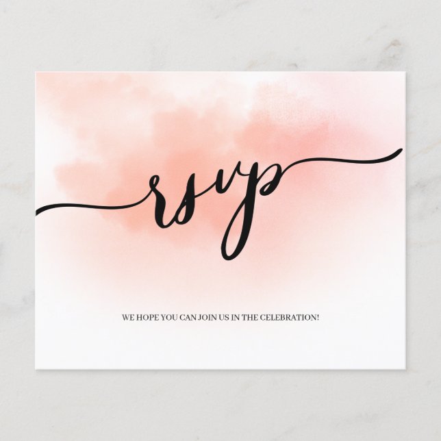 BUDGET/ RSVP Card-Flier. Flyer (Front)