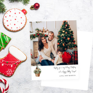 Budget Rustic Christmas Tree V Note Photo