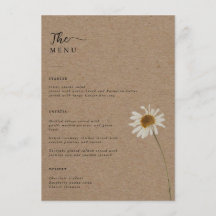 Budget Rustic Dried Sunflower Kraft Wedding