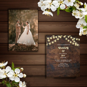 budget rustic string lights elegant weeding