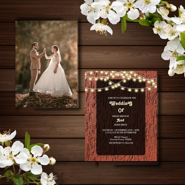 budget rustic string lights elegant weeding  (Creator Uploaded)