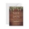 Budget Rustic Wood Eucalyptus Save The Date