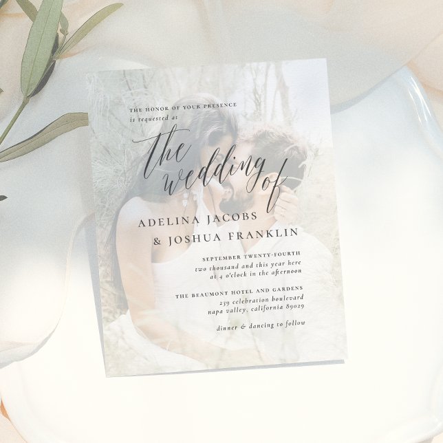 Budget Script Calligraphy Engagement Photo Wedding (Creator Uploaded)