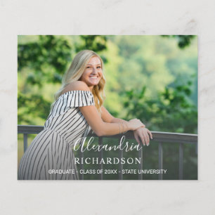 Budget Script Mod Name Photo Graduation Party Flyer