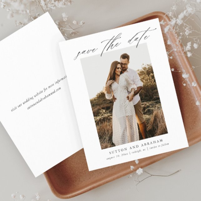 Budget Script Photo Save the Date (Creator Uploaded)