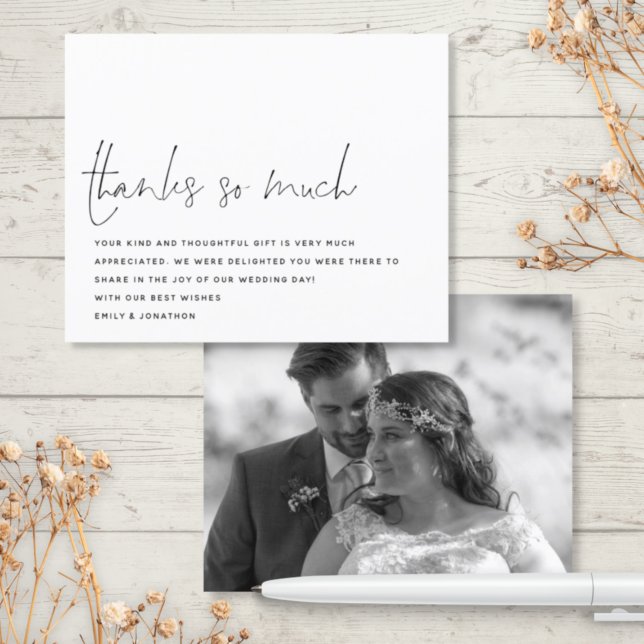 Budget Script Photo Wedding Thanks So Much (Creator Uploaded)