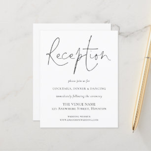 Budget Script Reception Details Wedding Enclosure