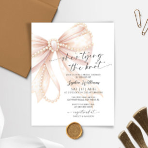 Budget She's Tying the Knot Pearl Bridal Shower