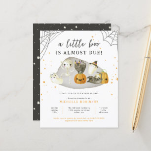 Budget Spooky Little Boo Halloween Baby Shower