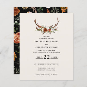 Budget stag sage green elegant details wedding