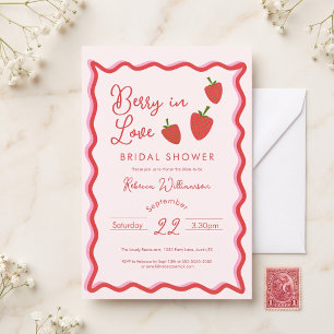 Budget Strawberry Berry In Love Bridal Shower