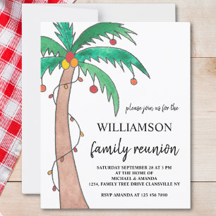 Budget Summer Family Reunion Invitation 