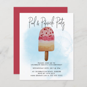 Budget Summer Pool Popsicle Party Any Age Birthday