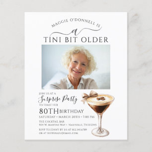 BUDGET SURPRISE PARTY 80th Espresso Martini