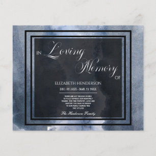 Budget Sympathy In Loving Memory. Flyer