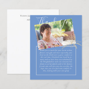 BUDGET Thank You Funeral Memorial Obituary PHOTO