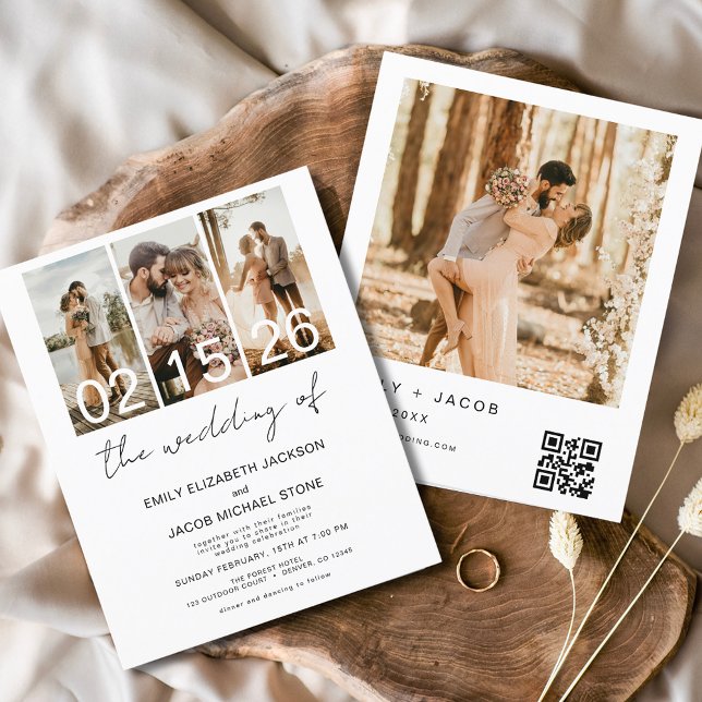 Budget The Wedding QR code Invitation (Creator Uploaded)