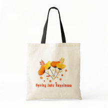 Budget Tote Bad, Spring Into Happiness