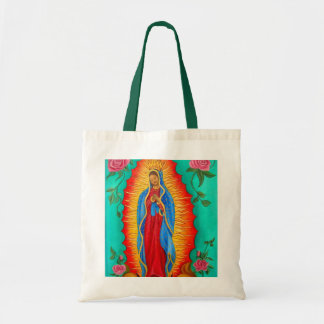 Budget Tote/ Our Lady of Guadalupe Tote Bag