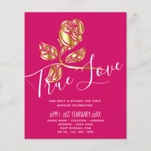 BUDGET Trending Wedding Colours True Love Gold Ros