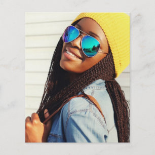 Budget Tropical Coconut Graduation w/ Photo V2 Flyer