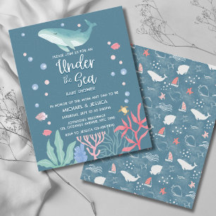 Budget Under the Sea Ocean Couples Baby Boy Shower