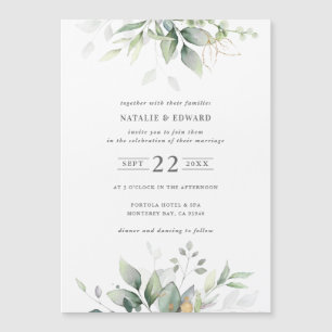 budget watercolor muted green foliage