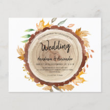 Budget/ watercolor/ wedding invitation. Invitation